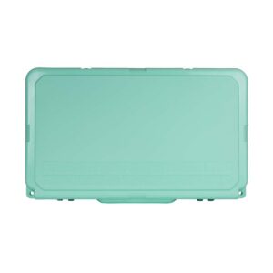 Driftsun Heavy Duty Rotomolded Thermoplastic UV Resistant Portable 45 Quart Insulated Hardside Ice Chest Beverage Cooler, Sea Foam