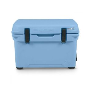 Engel 5.2 Gallon 24 Can 25 High Performance Roto Molded Ice Cooler, Arctic Blue