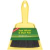 Coghlan's Tent Whisk & Dust Pan, Plastic Broom Sweeper Snaps into 8 1/2" Bin
