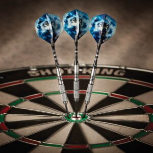 Fat Cat Predator 80% Tungsten Slim Steel Tip 23 Gram Dart Set with Travel Case