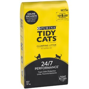Purina Tidy Cats 24/7 Performance Clumping Cat Litter for Multiple Cats - 40lbs