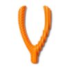 Rubber Wishbone Dog Toy - Orange - Boots & Barkley™