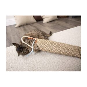Petlinks Claw Kicker Hanging Scratch Pillow with Crinkle Cat Toy