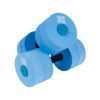 Power Systems Blue Medium Resistance Foam Pool Water Aqua Dumbbell, Pair