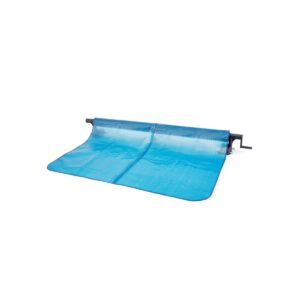 Intex Heavy Duty Aluminum Solar Above Ground Pool Cover Reel, Cover Not Included