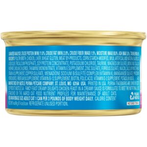 Purina Fancy Feast Creamy Delights In a Creamy Sauce with a Touch of Real Milk Gourmet Wet Cat Food Chicken Feast - 3oz