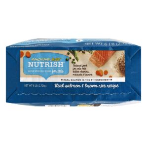 Rachael Ray Nutrish Real Salmon & Brown Rice Recipe Adult Premium Dry Cat Food - 6lbs