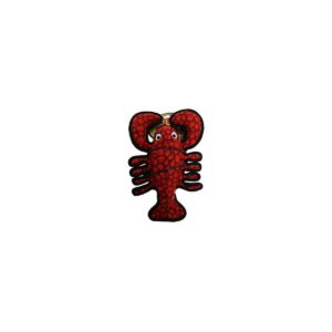 Tuffy Ocean Creature Lobster Dog Toy - Red