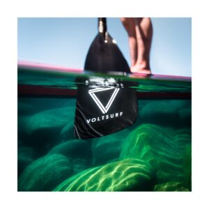 VoltSurf 11 Foot Class Act Inflatable SUP Outdoor Lake Water Sport Stand Up Paddle Board Kit with Adjustable Paddle and Manual Pump