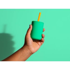 Avanchy La Petite Silicone Mini Cup - Blue - 6 fl oz