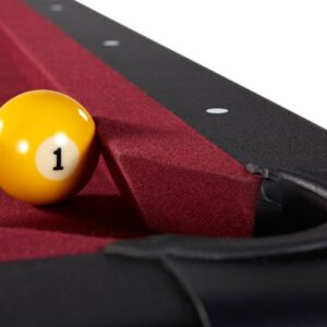 Hall of Games Edgewood 84" Billiard Table - Red