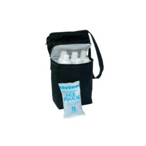 J.L. Childress Six Bottle Cooler - Black - 30qt