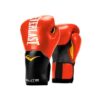 Everlast Pro Style Elite Exercise Workout Training Boxing Gloves for Sparring, Heavy Bag and Mitt Work, Size 16 Ounces, Red/Black