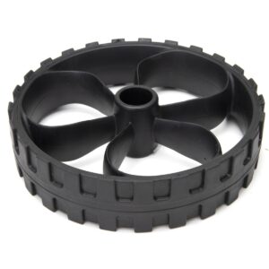 Mind Reader Ab Roller Wheel with Foam Grips, Black