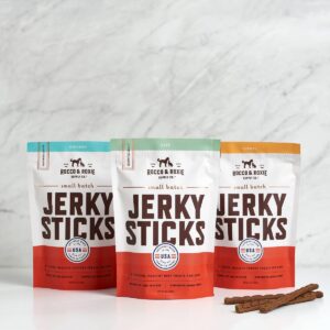 Rocco & Roxie Supply Co. Turkey Jerky Sticks Chewy Dog Treats - 16oz