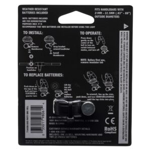 Bike Party LED Disco Bike Bell