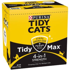 Tidy Cats Max 4-in-1 Strength Clumping - 38lb
