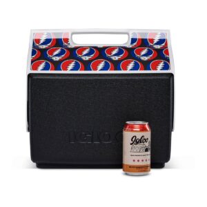 Igloo Playmate Classic Grateful Dead Steal Your Face 14qt Portable Cooler