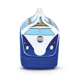 Igloo Playmate Mini Volkswagen VW Van Blue 4qt Portable Cooler