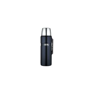 Thermos Stainless King 2-Liter/68-Ounce Beverage Bottle, Midnight Blue