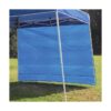 Z-Shade 10' x 10' Instant Canopy Tent Shelter with Side Wall, Carolina Blue