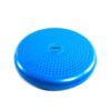 Power Systems 80159 Versa Inflated Cushion Disc Fitness Equipment for Home or Gym Balance Exercise Stability Workout or Sensory Support Therapy, Blue