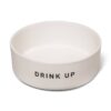 Dog Bowl with Resist Pattern - Matte White - 6cup - Boots & Barkley™