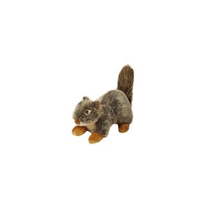 Fluff & Tuff Nuts the Squirrel, LargePlush Dog Toy with Squeaker