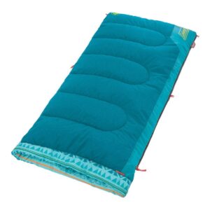 Coleman 50 Degree Youth Sleeping Bag - Turquoise