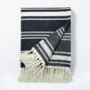 Woven Throw Blanket Navy - Threshold™ designed with Studio McGee