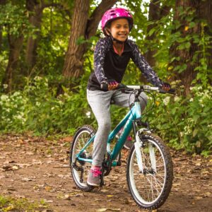 Huffy Highland 20" Kids' Mountain Bike - Aqua Blue/White
