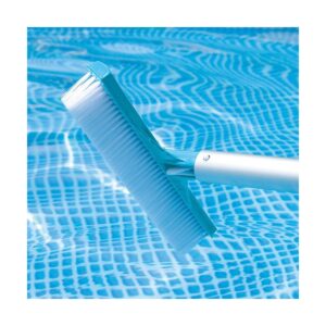 Intex 29056E Basic Swimming Pool Debris Cleaning Kit with Algae Cleaning Wall Brush and Garden Hose Required Vacuum Head