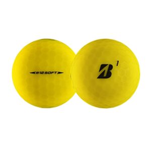 Bridgestone e12 Contact Yellow Golf Ball - Dozen