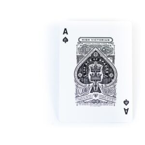 High Victorian Playing Cards Red