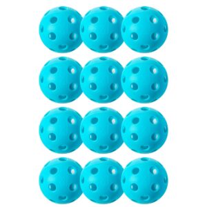 Franklin Sports 12pc X-26 Indoor Pickleballs - Blue