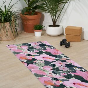 Alison JanssenHi Hibiscus (6mm) 24" x 70" Yoga Mat - Society6