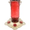 Droll Yankees More Birds Vintage Hummingbird Feeder - Red/Gold