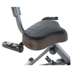 Exerpeutic Workfit 1000 Desk Station Folding Exercise Bike with Pulse