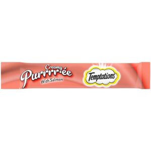 Temptations Creamy Puree Salmon Cat Treats - 1.7oz