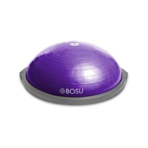 Bosu 72-10850 Home Gym Equipment The Original Balance Trainer 65 cm Diameter, Purple and Gray