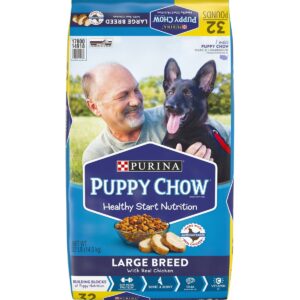 Purina Puppy Chow with Chicken Large Breed Dry Dog Food - 32lbs