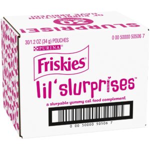 Friskies Lil Slurprises Wet Cat Food Complement Variety Pack - 1.2oz/30ct