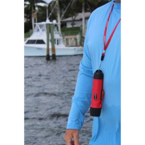 NorChill HawkEye Handheld Sonar - Red