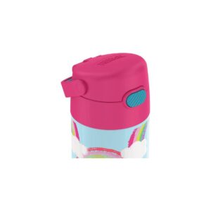 Thermos Rainbow 12oz FUNtainer Water Bottle with Bail Handle - Pink/Blue