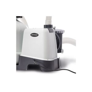 Intex 26647EG Krystal Clear 14-Inch 2800 GPH Above Ground Pool Sand Filter Pump with Automatic Timer, 110-120V with GFCI, and 6-Function Control