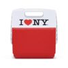 Igloo Playmate Pal I Love NY 7qt Portable Cooler - Red
