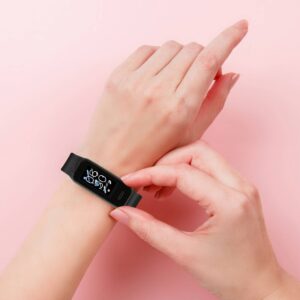 3Plus HR PLUS Fitness Tracker with Heart Rate - Black
