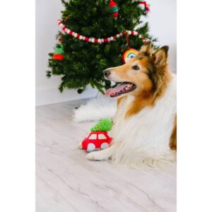 Pearhead Fureshly Cut Tree Dog Toy