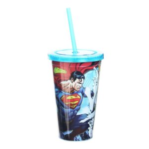 Nerd Block Superman vs Lex Luthor 16oz Carnival Cup