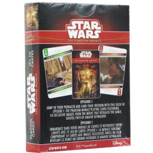 NMR Distribution Star Wars The Phantom Menace Playing Cards